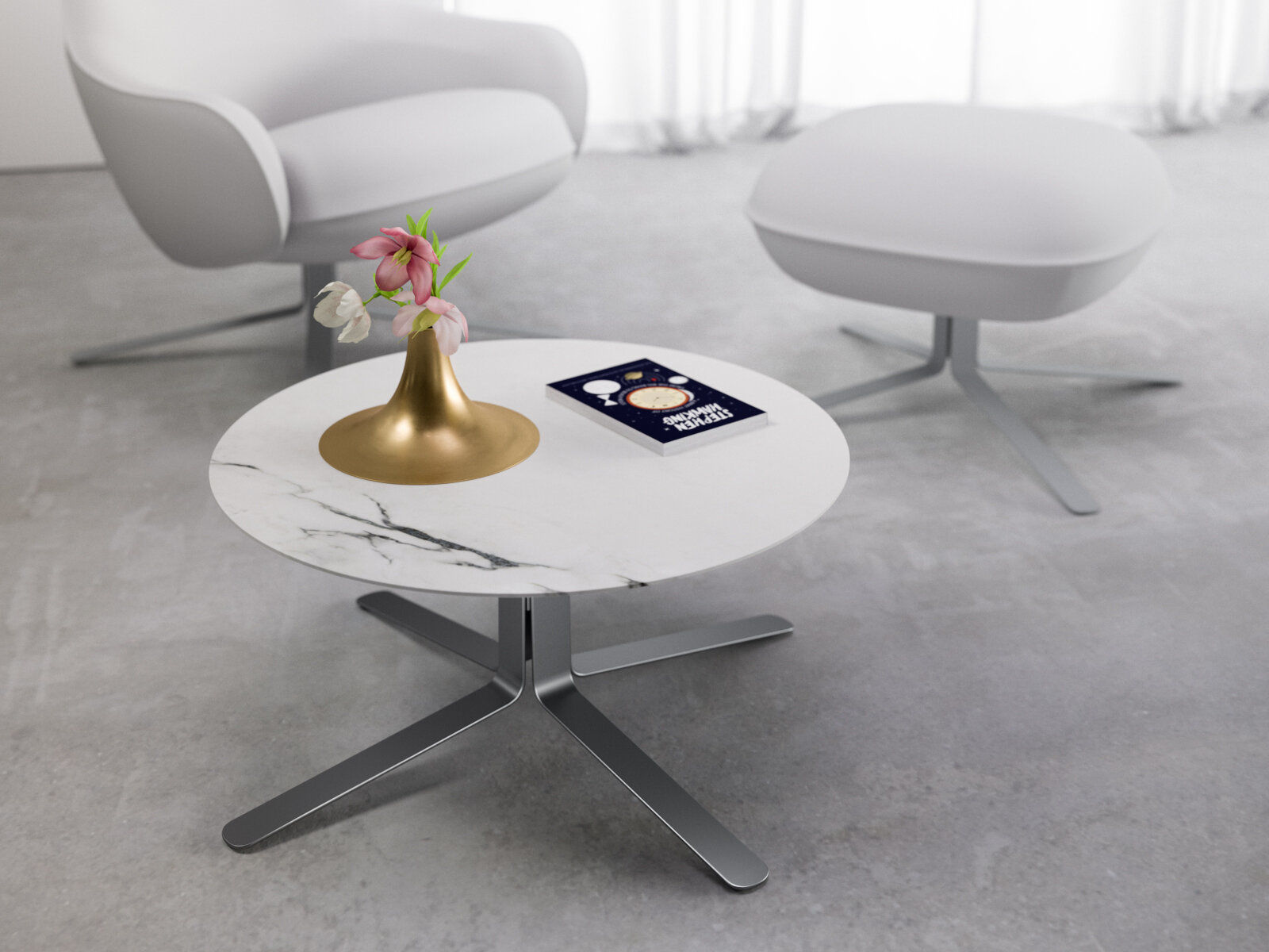 Moa Coffee Table 3D model_2