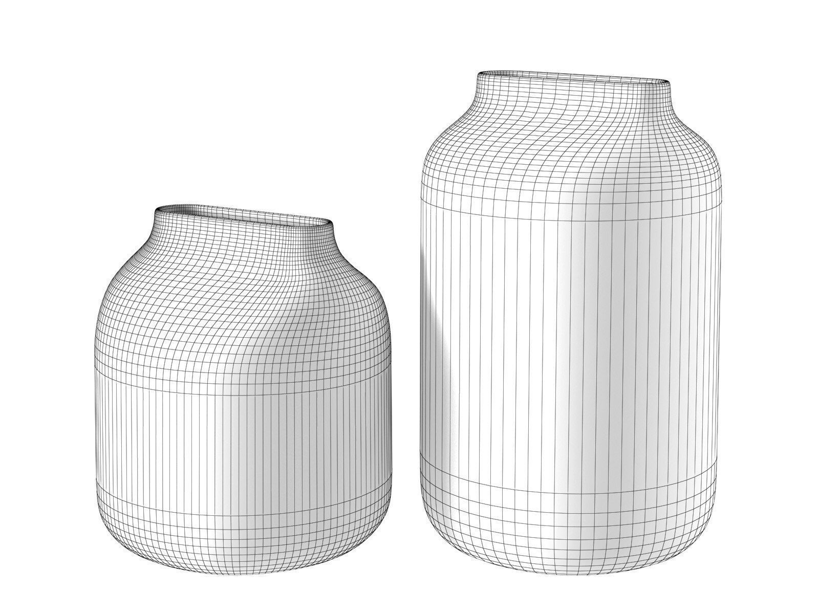 Fila Vases 3D model_3