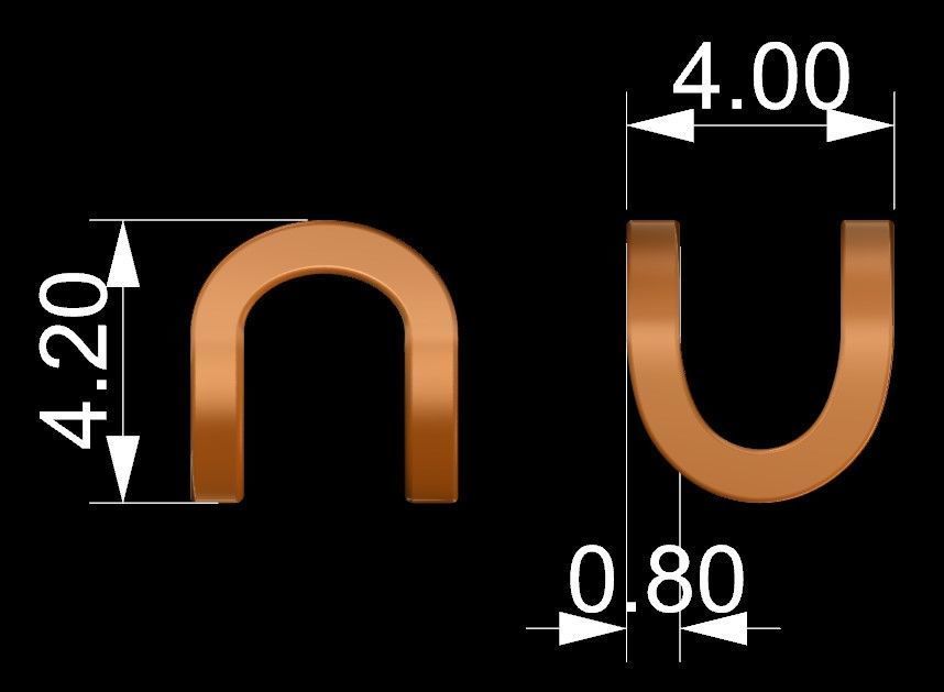 Bali Byzantine Link Chain Bracelet 3D print model_7