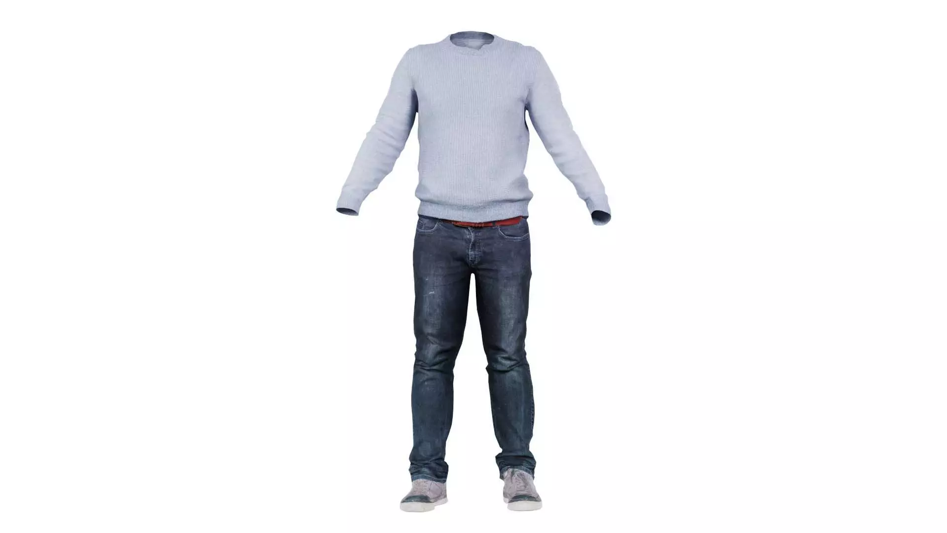 Casual Outfit 71 Low-poly 3D model