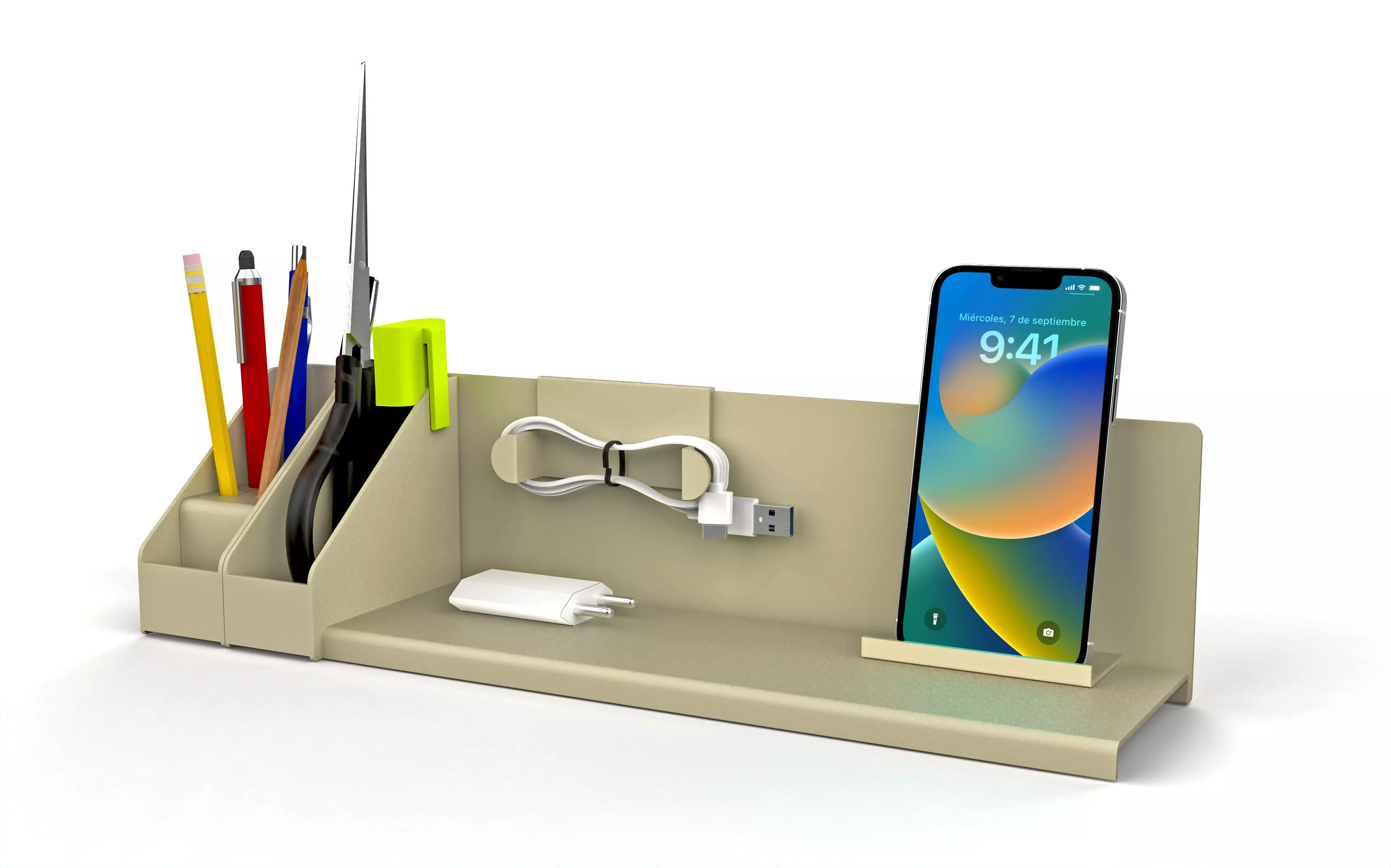 OFFICE SET 3D model_0