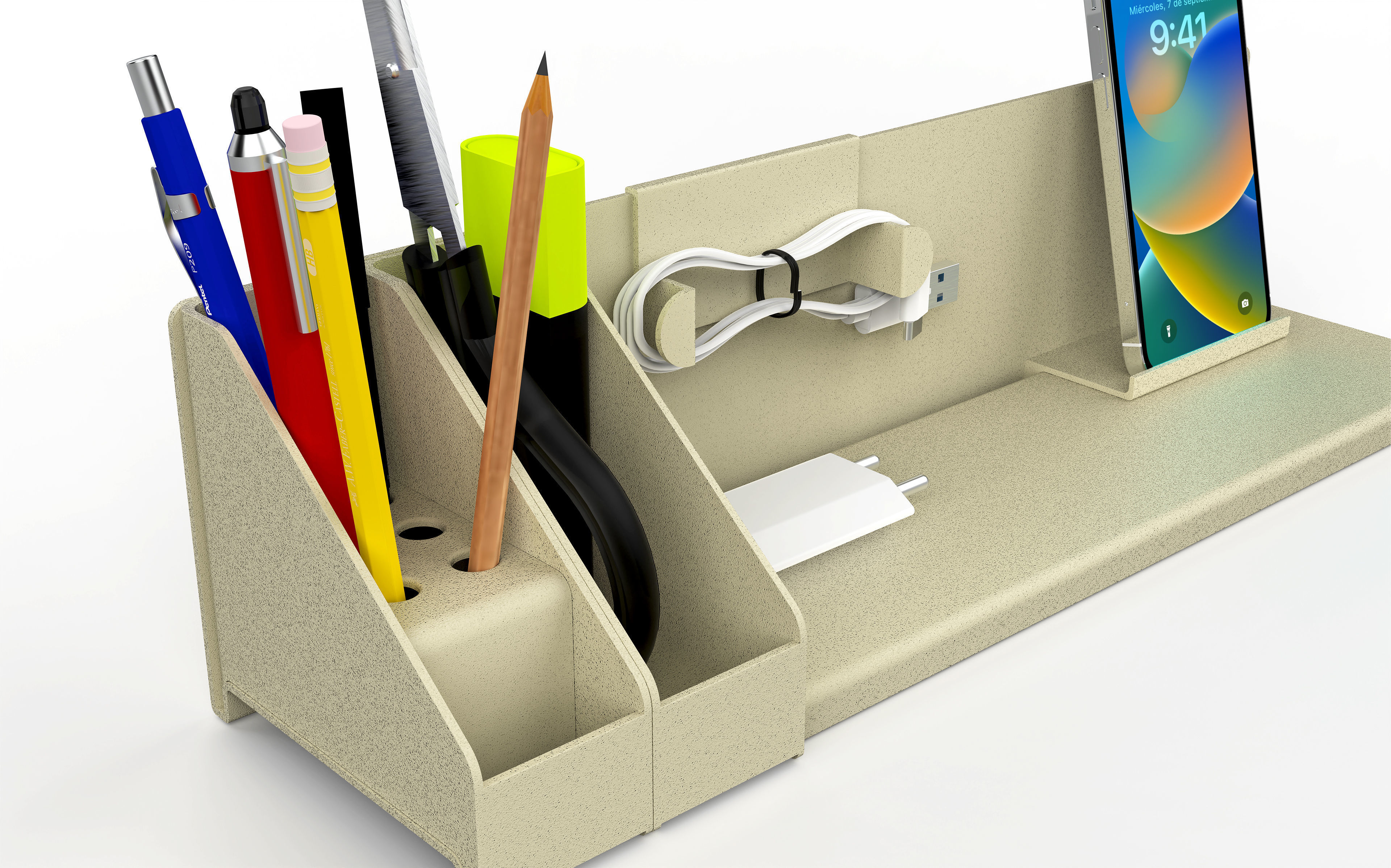 OFFICE SET 3D model_1