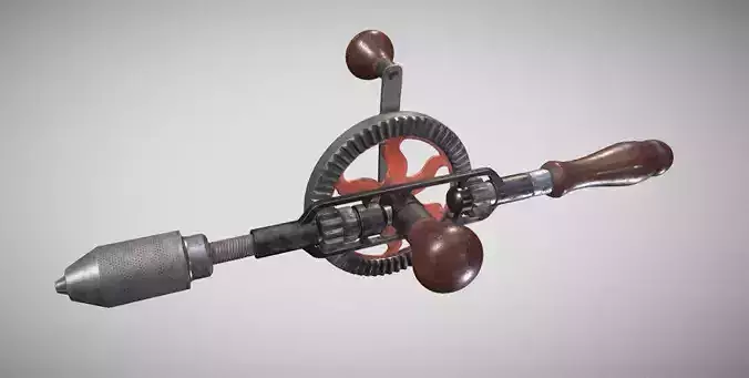 Worn Manual Hand Drill