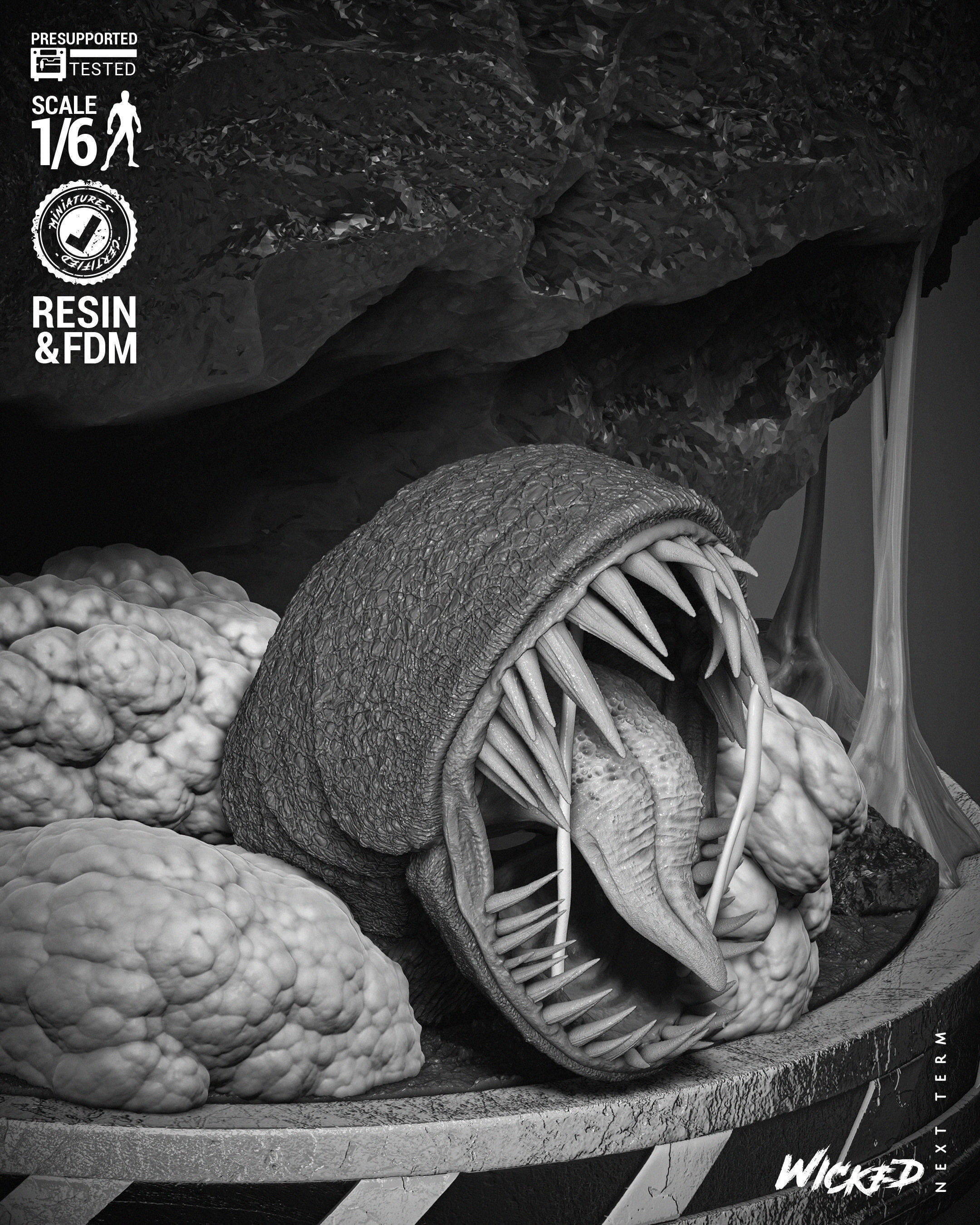 Wicked Marvel Cosmo Sculpture 3D print model_40