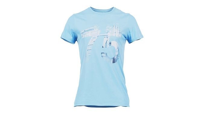 Casual Tshirt 1 Low-poly 3D model