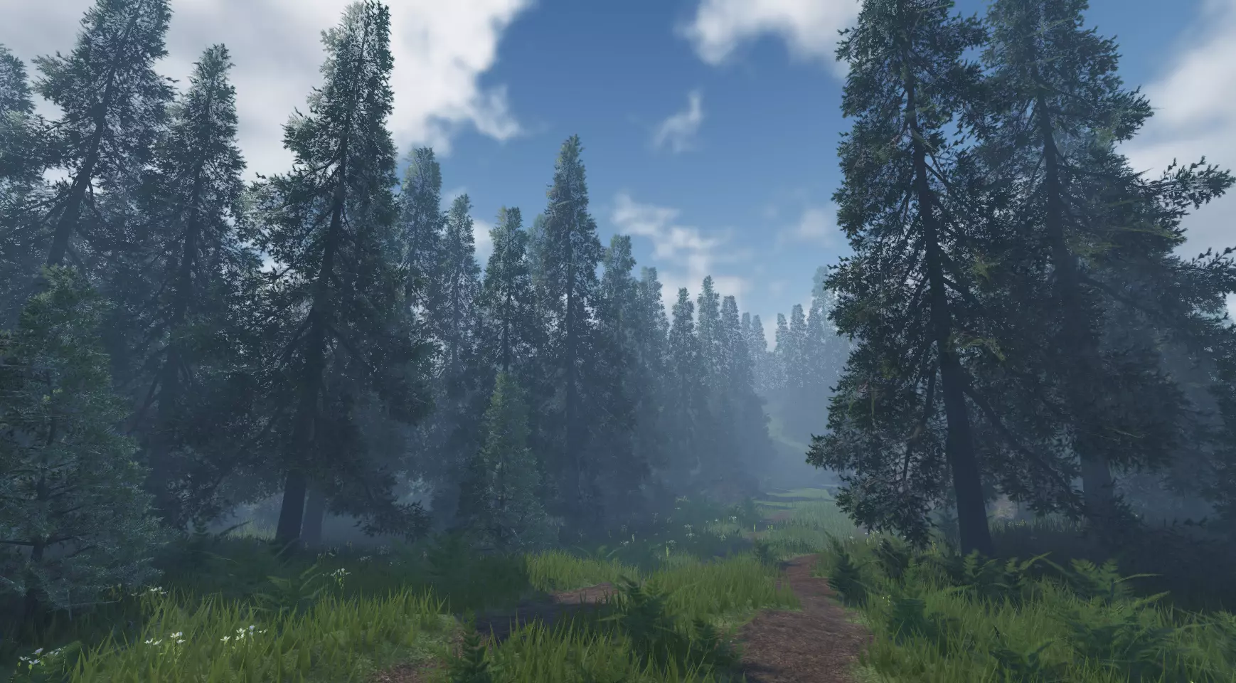 ROBLOX Realistic Spruce Tree Forest Pack 01 Low-poly 3D model_0