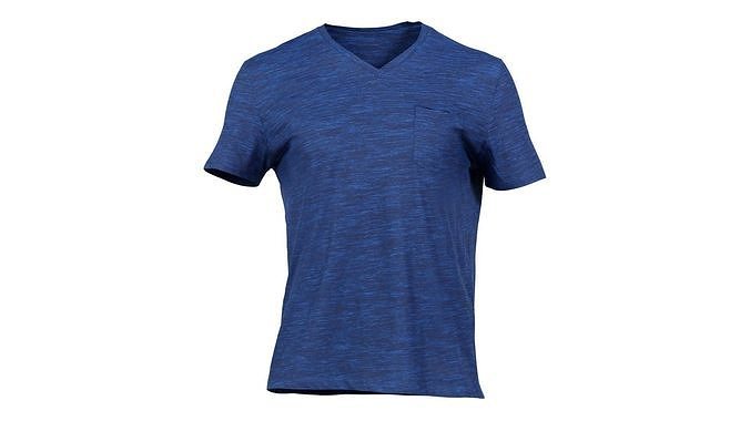 Casual Tshirt 3 Low-poly 3D model