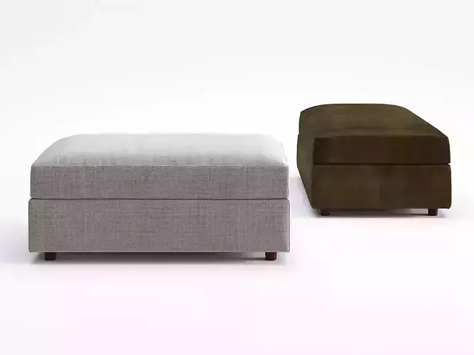 Barrett Track Ottoman