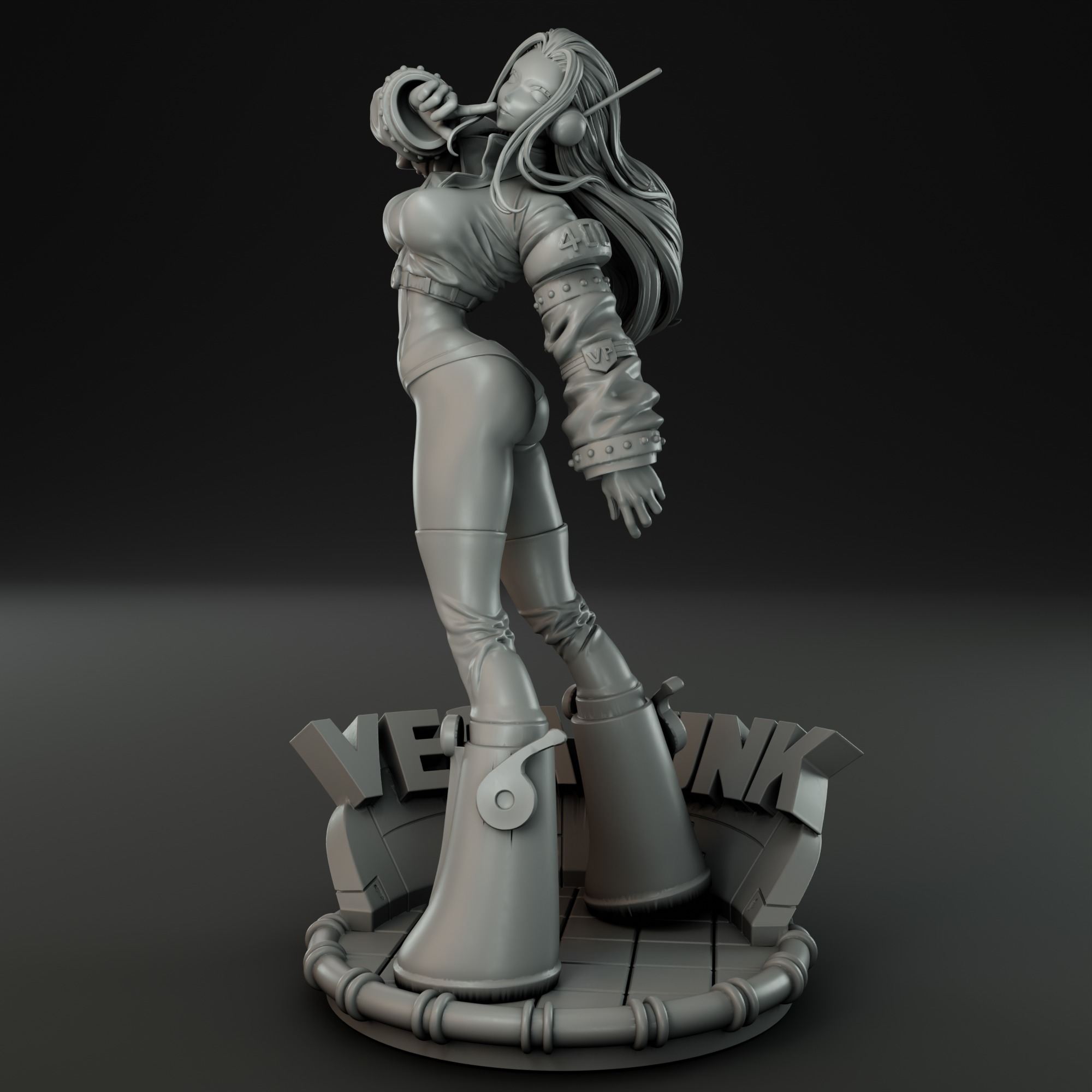 Nico Robin - One piece 3D print model_7