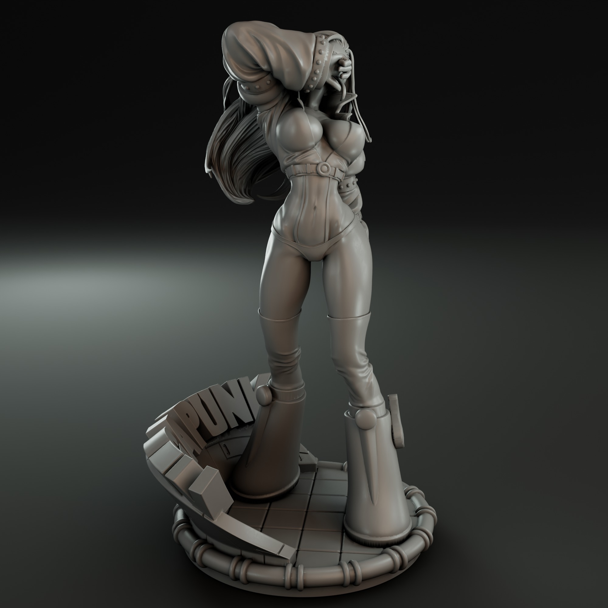 Nico Robin - One piece 3D print model_10