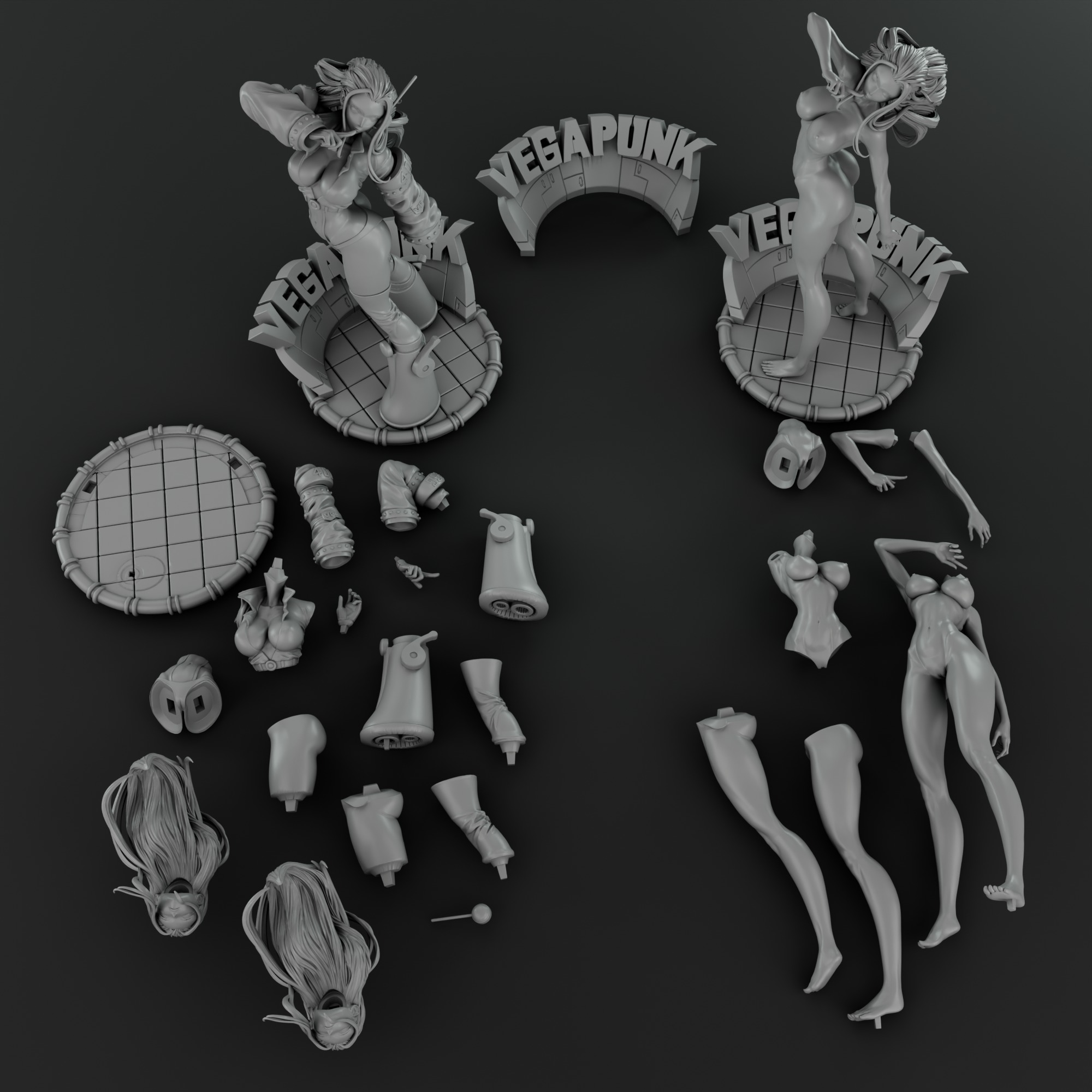 Nico Robin - One piece 3D print model_11