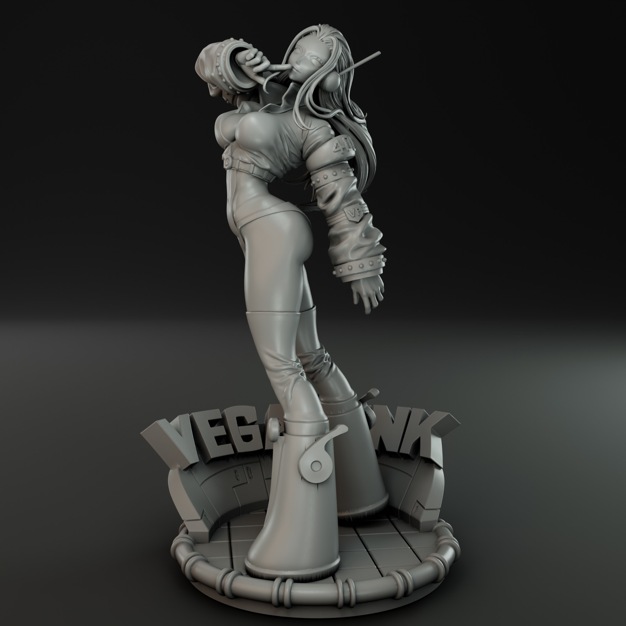 Nico Robin - One piece 3D print model_5