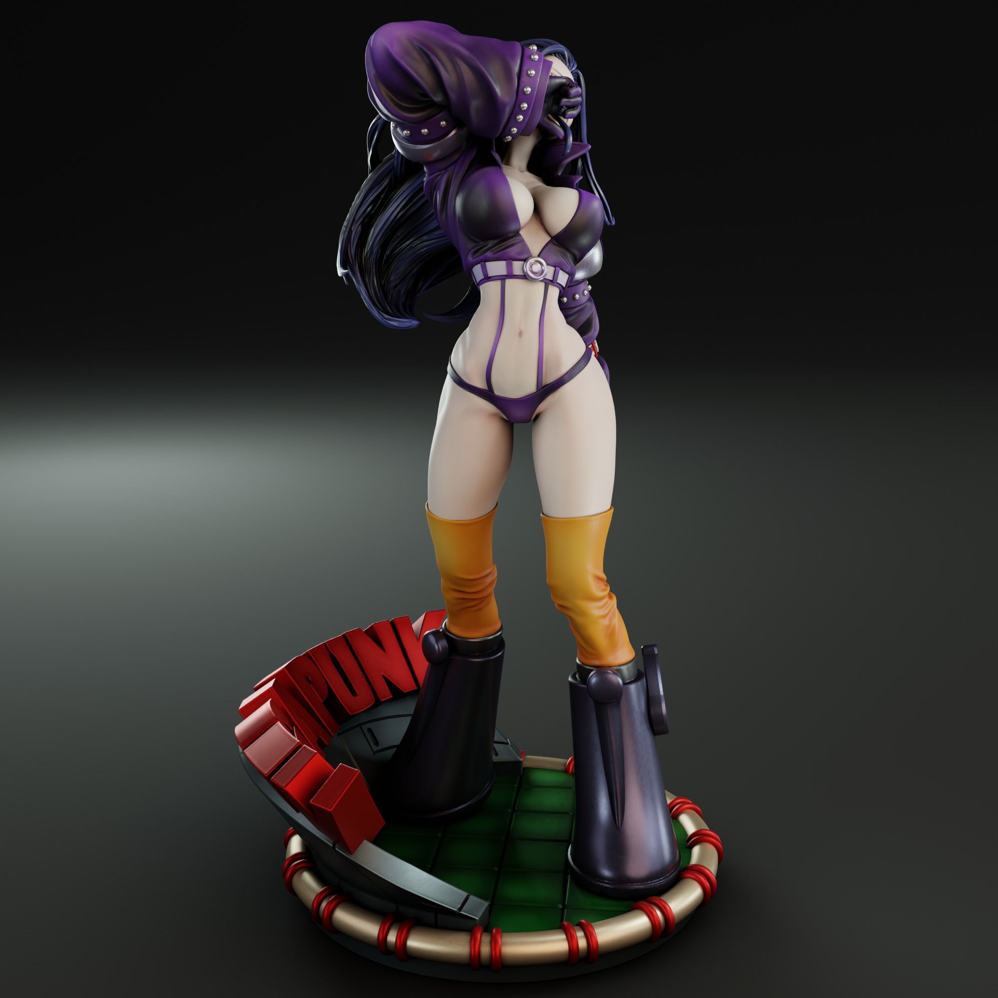 Nico Robin - One piece 3D print model_4