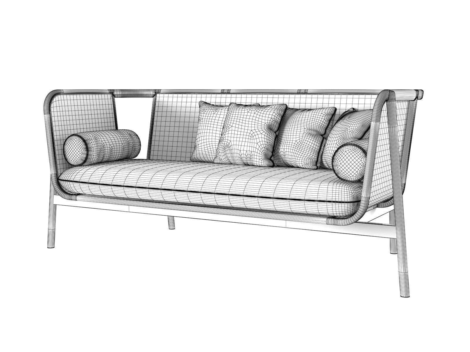 Hem Sofa 3D model_3