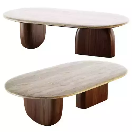 Ceva Coffee Table Low-poly 3D model