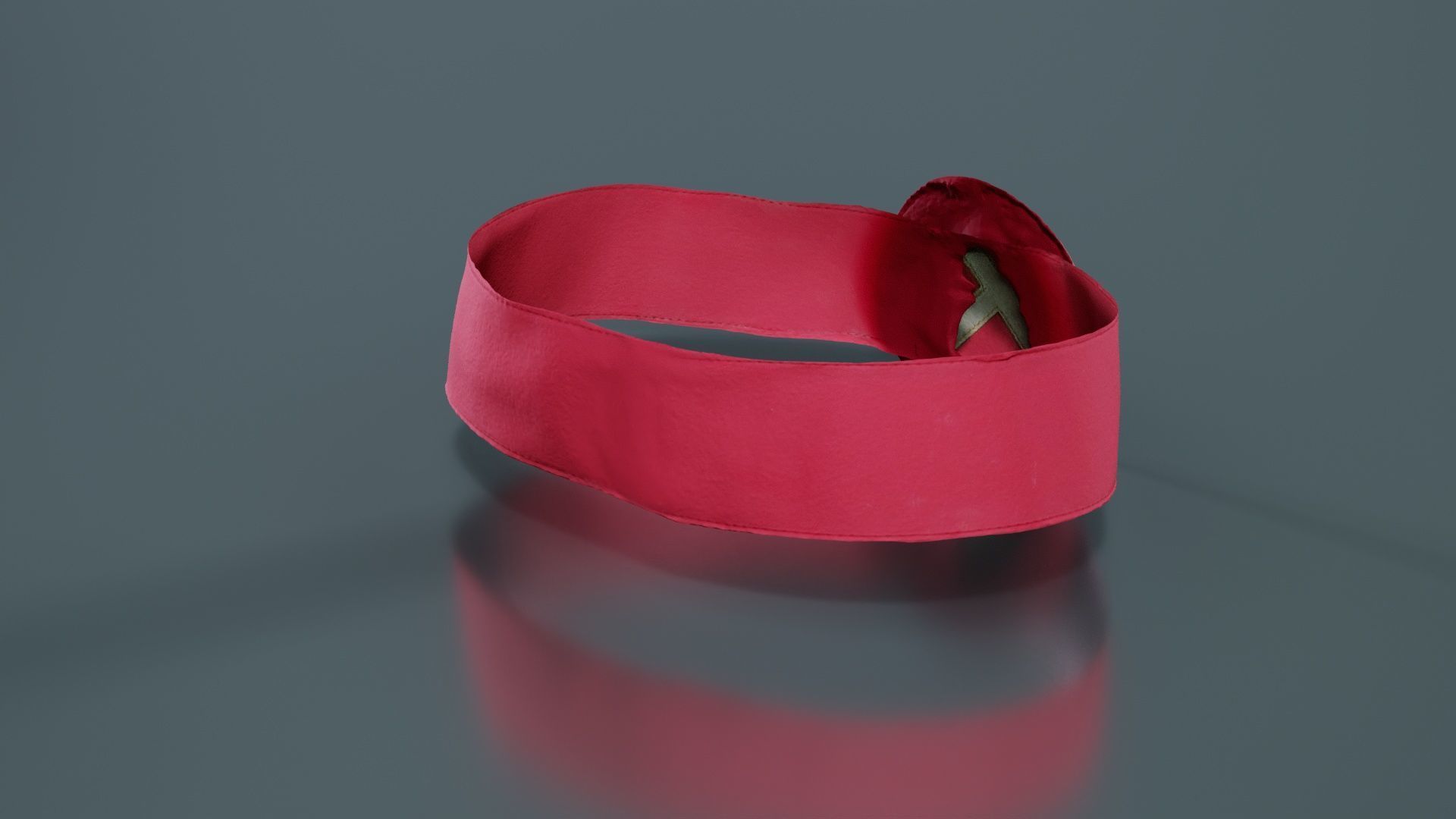 Cross Belt Low-poly 3D model_4