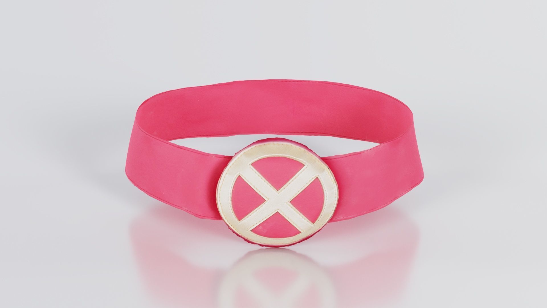 Cross Belt Low-poly 3D model_6