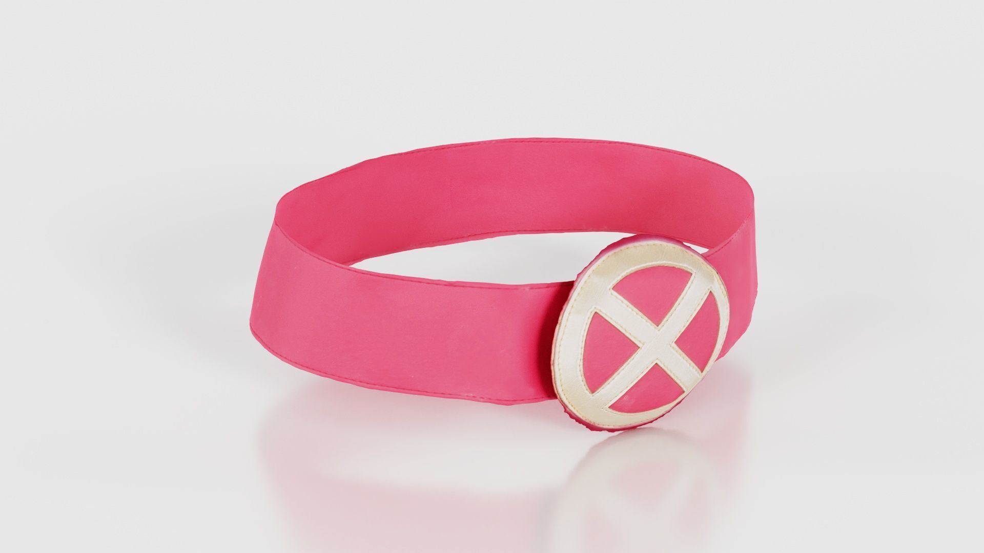 Cross Belt Low-poly 3D model_16