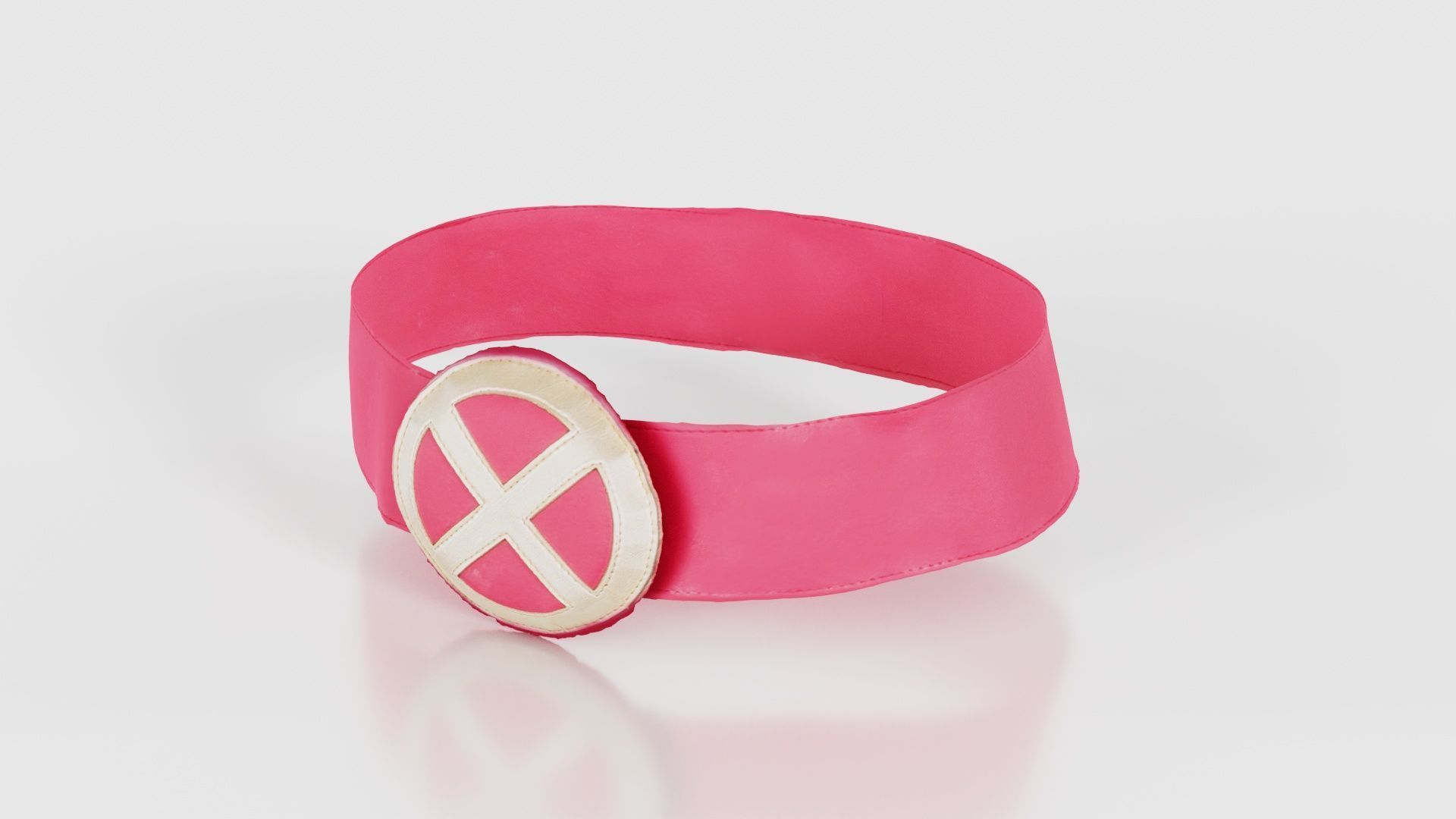 Cross Belt Low-poly 3D model_26