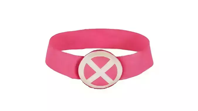 Cross Belt Low-poly 3D model Cross Belt Low-poly 3D model