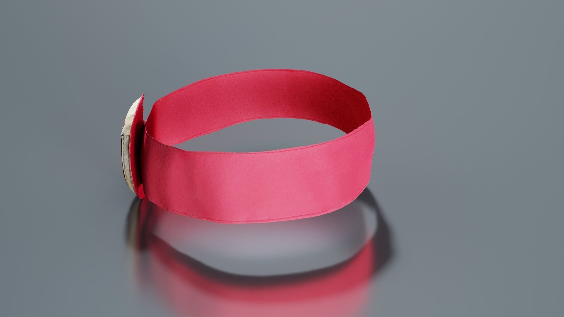 Cross Belt Low-poly 3D model_8