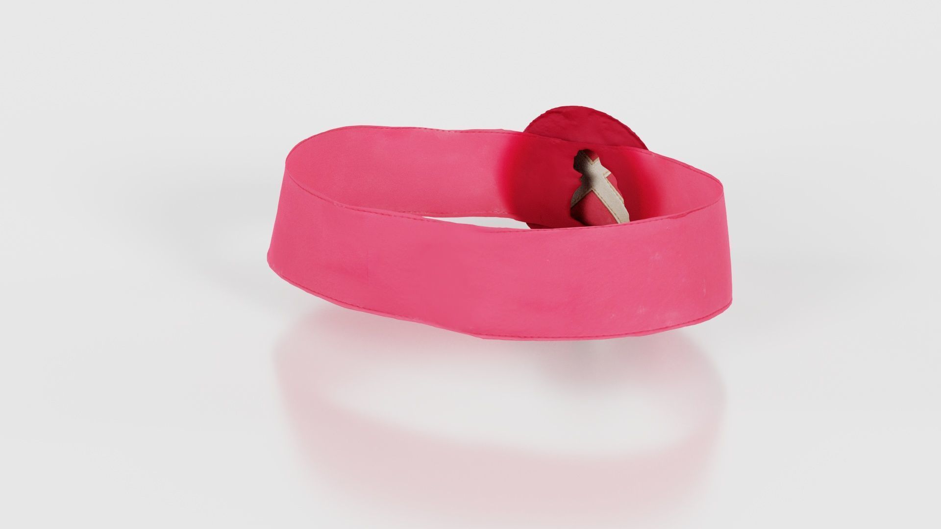 Cross Belt Low-poly 3D model_20