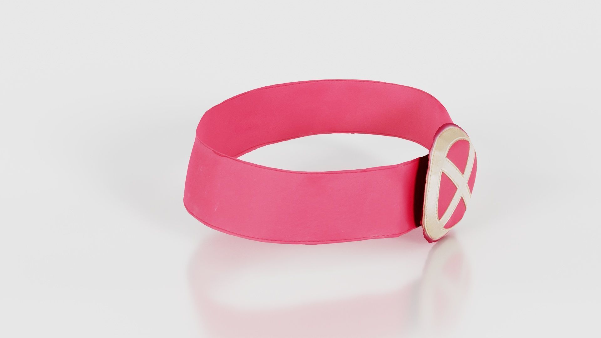 Cross Belt Low-poly 3D model_17