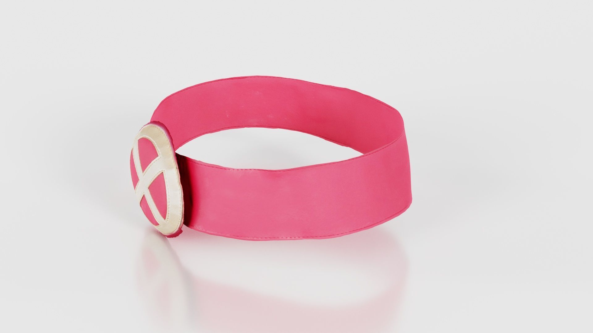 Cross Belt Low-poly 3D model_25