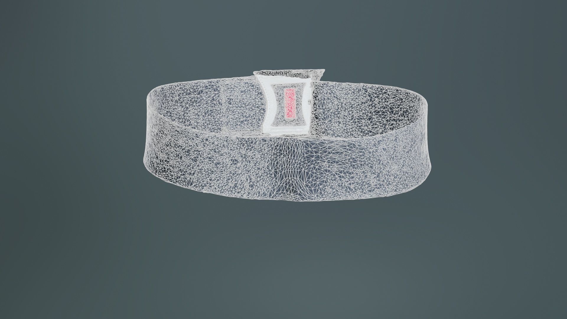 Trap Belt Low-poly 3D model_10