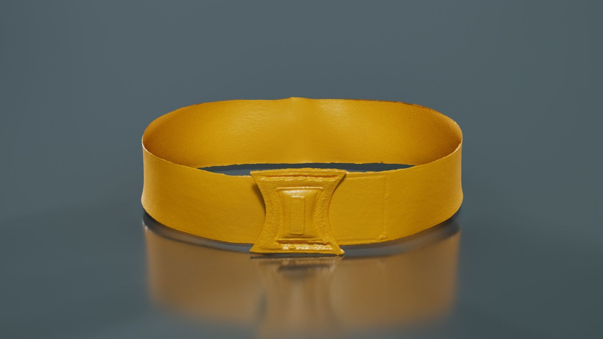 Trap Belt Low-poly 3D model_12