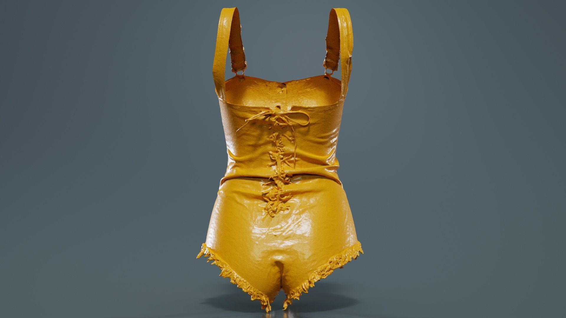 Jeans Dance Suit Low-poly 3D model_13