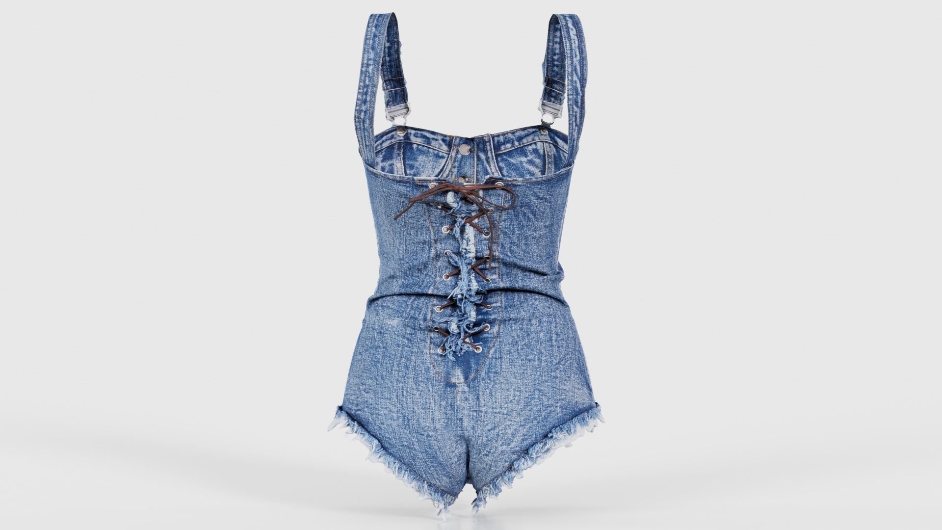 Jeans Dance Suit Low-poly 3D model_21