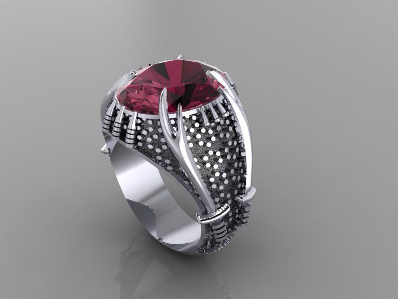 Turkish Inspired 3D Printable Rings Collection 19 Unique Designs _6
