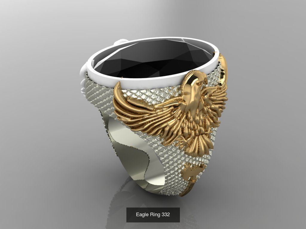 Turkish Inspired 3D Printable Rings Collection 19 Unique Designs _22