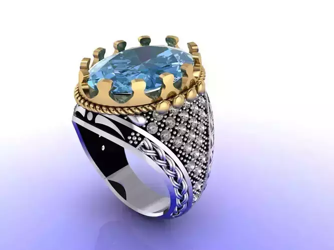 Turkish Inspired 3D Printable Rings Collection 19 Unique Designs 
