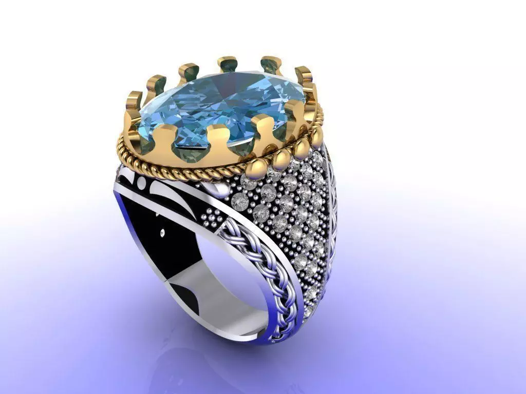 Turkish Inspired 3D Printable Rings Collection 19 Unique Designs _0