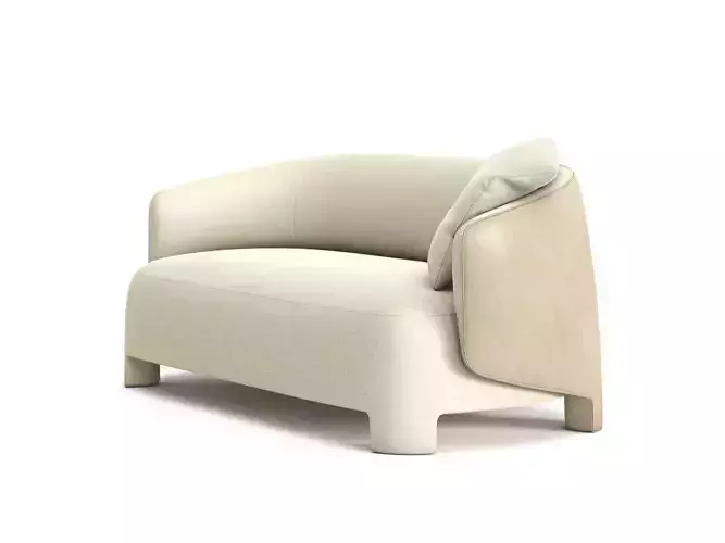 Taru Medium Sofa 3D model