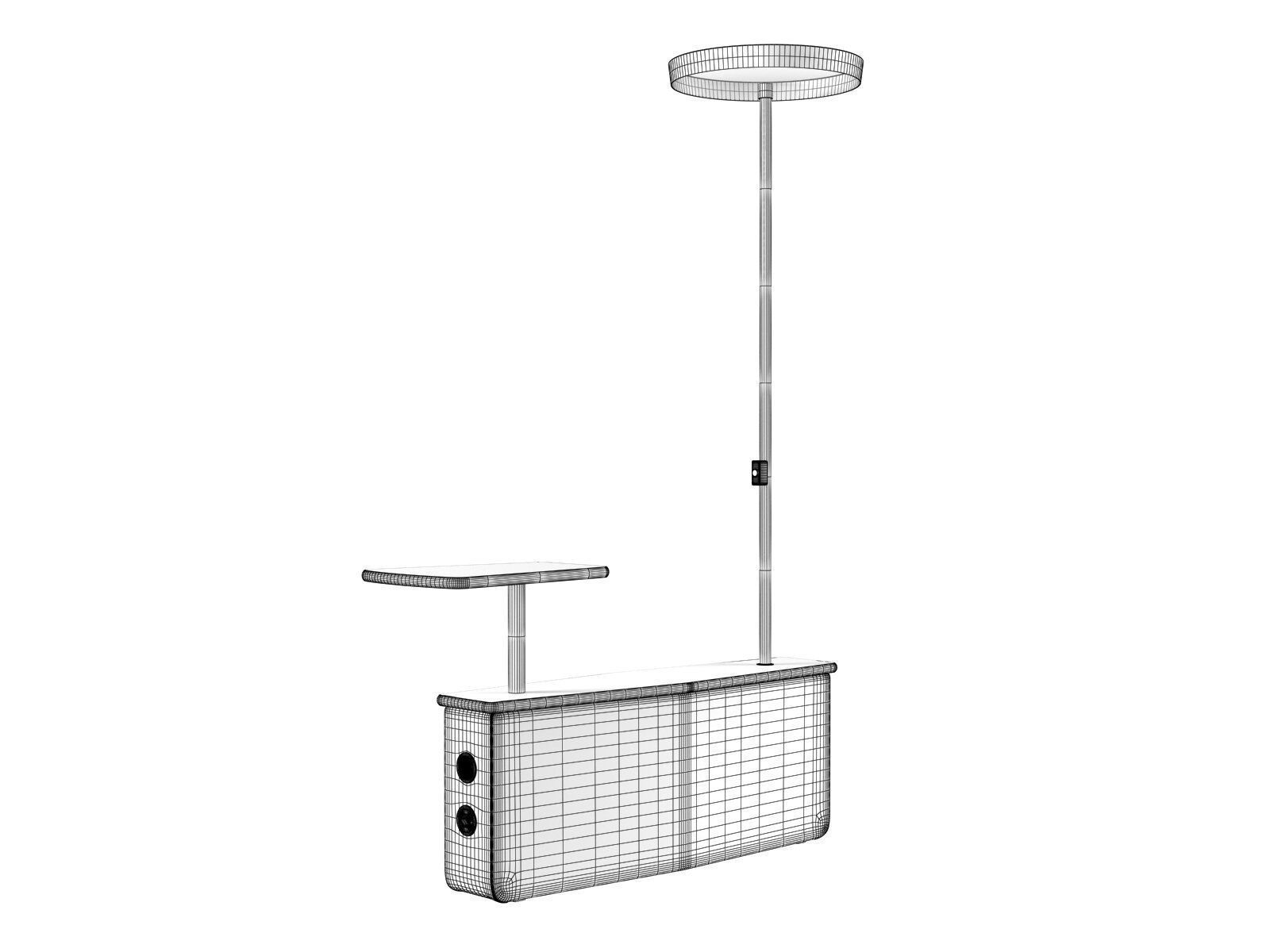 DS 601 Modular Tables and Room Separators 3D model_4