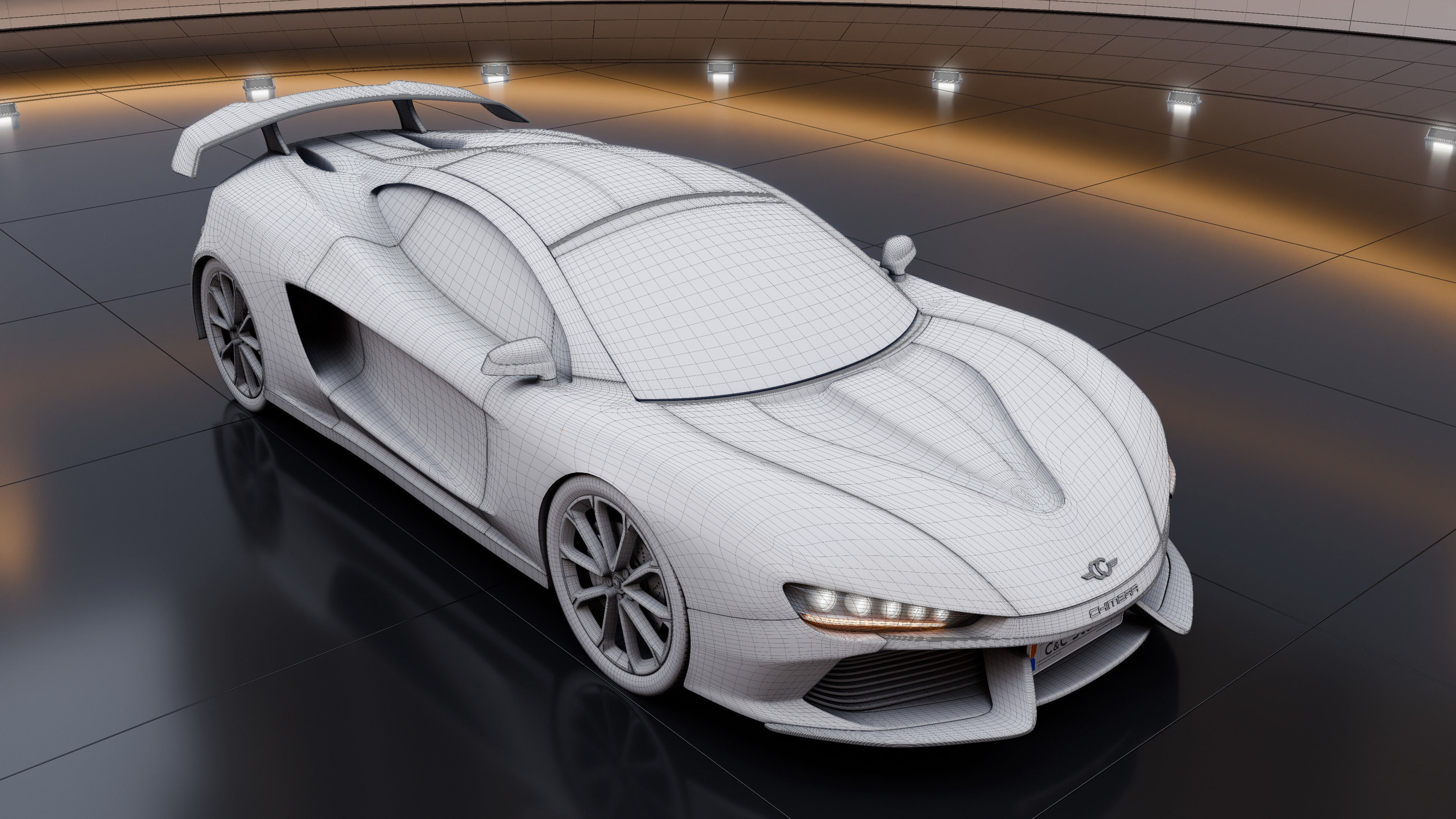 CC Chimera Supercar 3D model_18