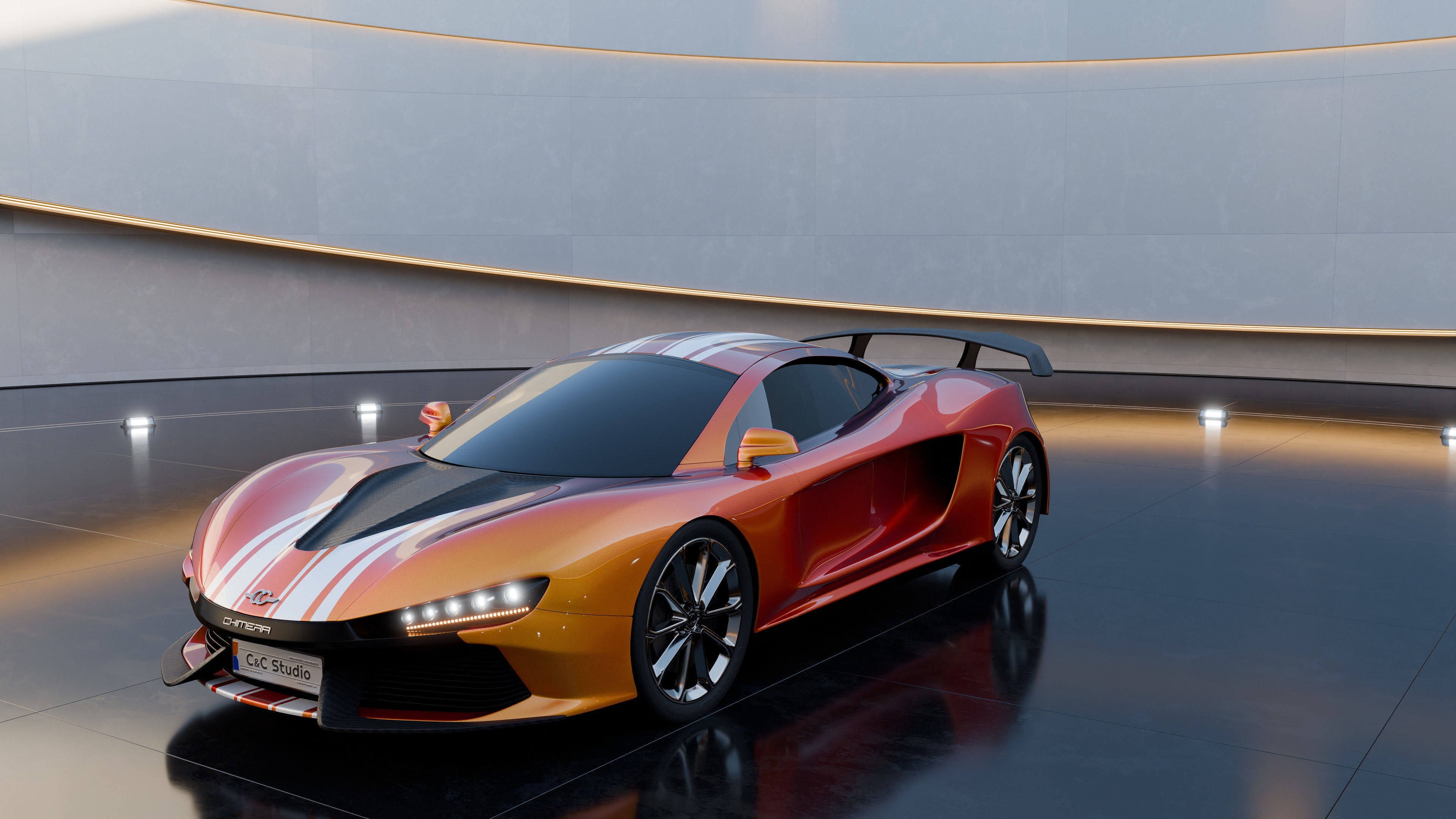 CC Chimera Supercar 3D model_9