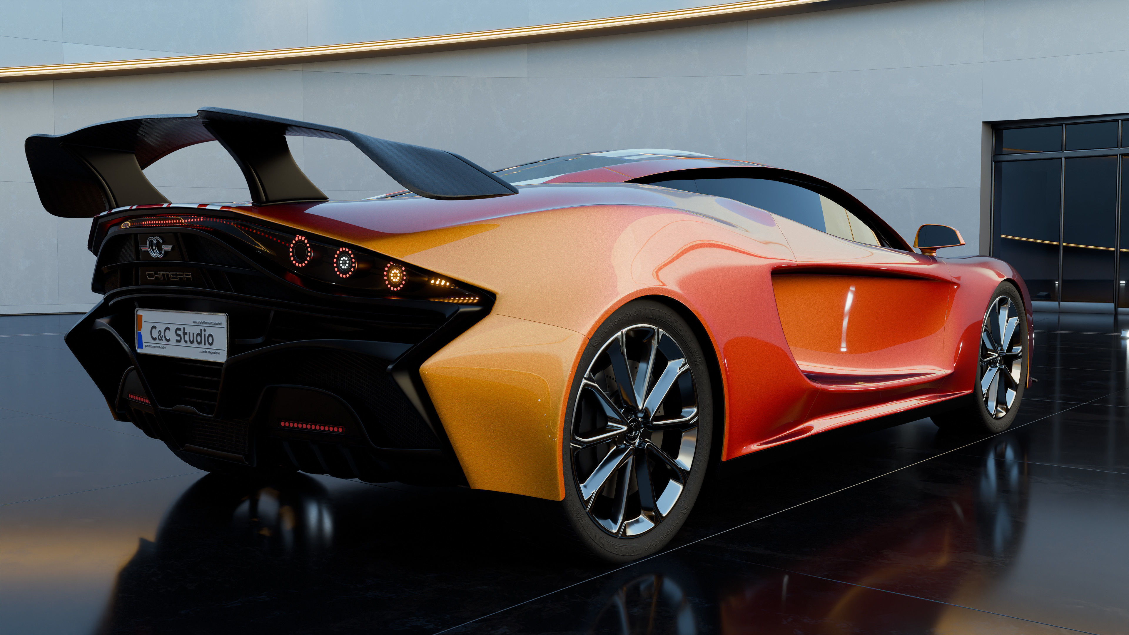 CC Chimera Supercar 3D model_11