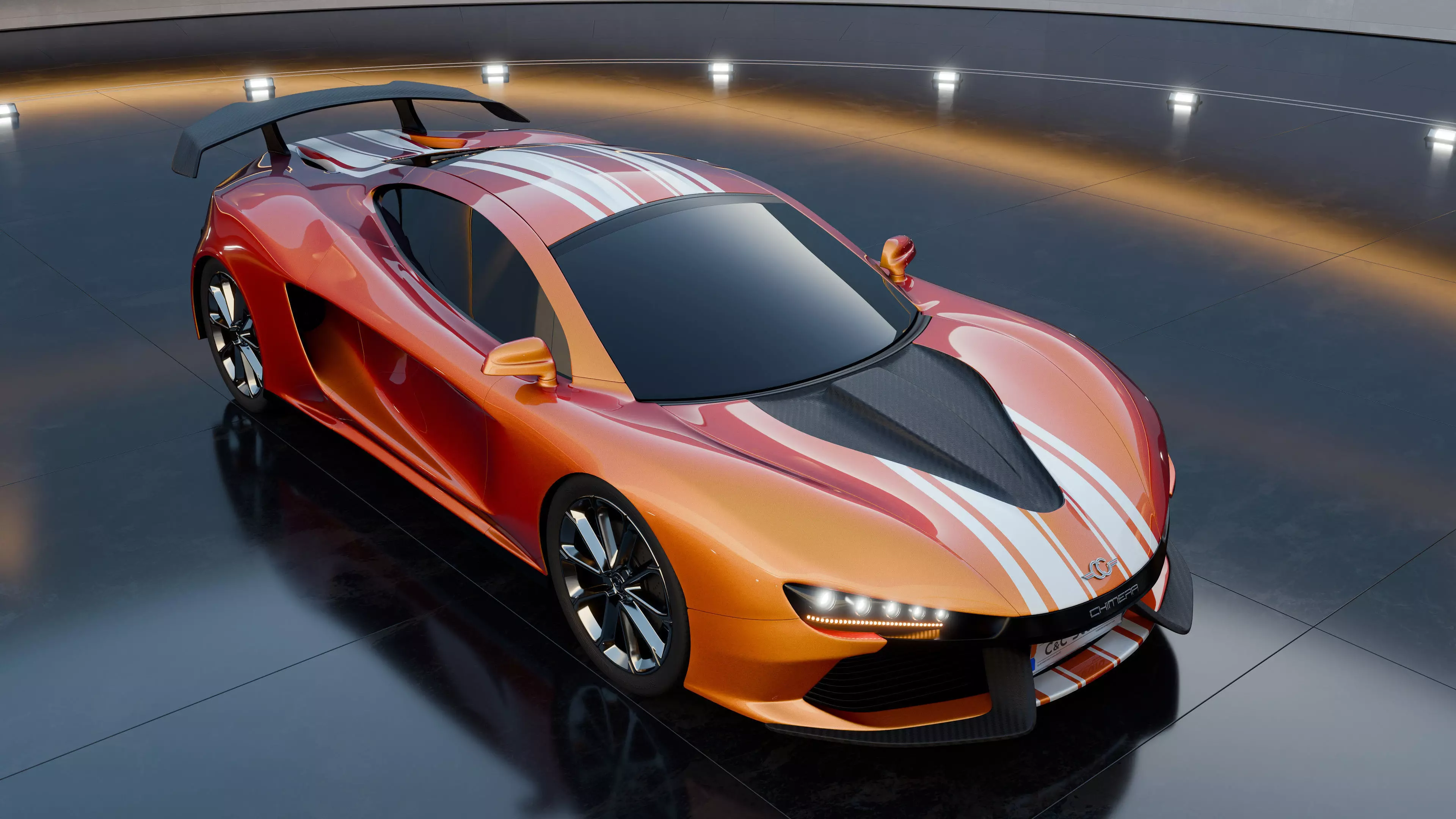CC Chimera Supercar 3D model_8
