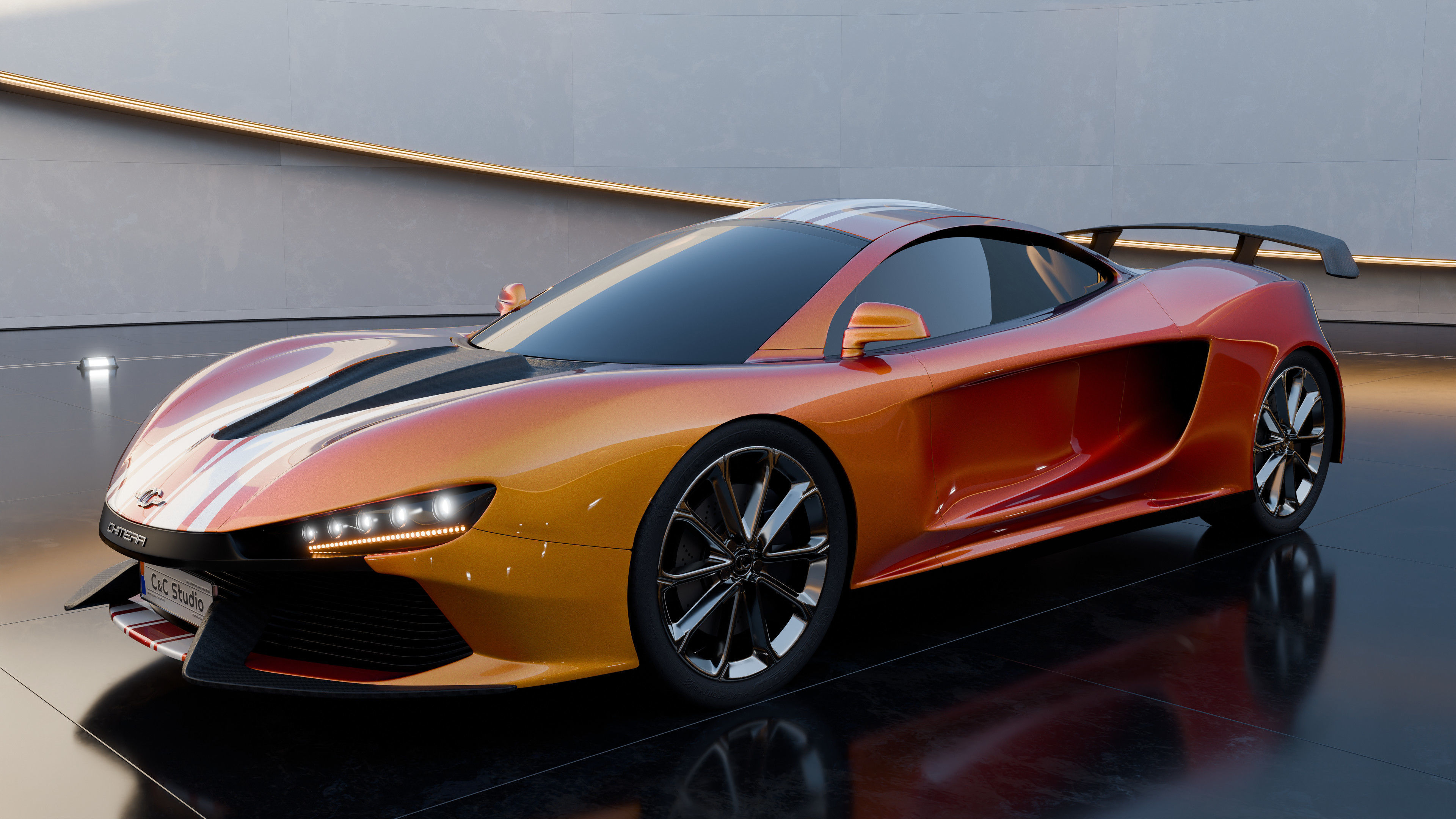 CC Chimera Supercar 3D model_12