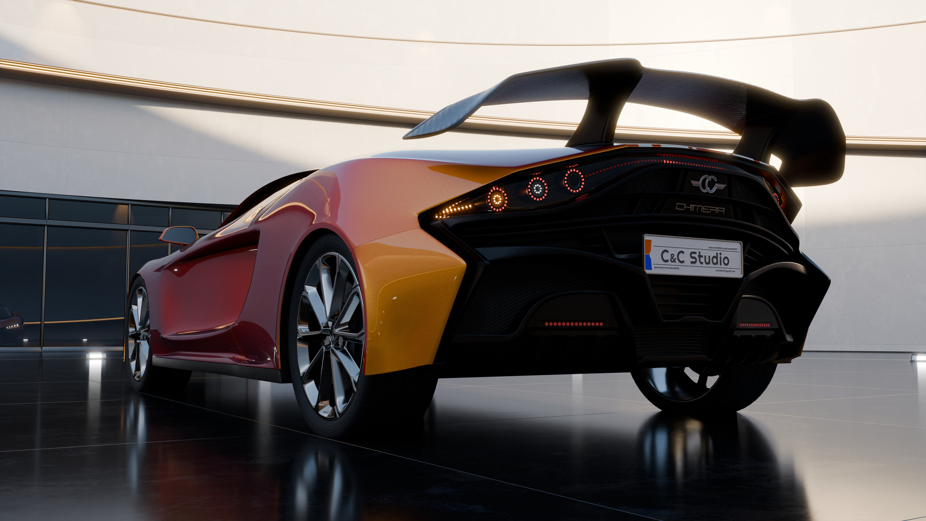 CC Chimera Supercar 3D model_14