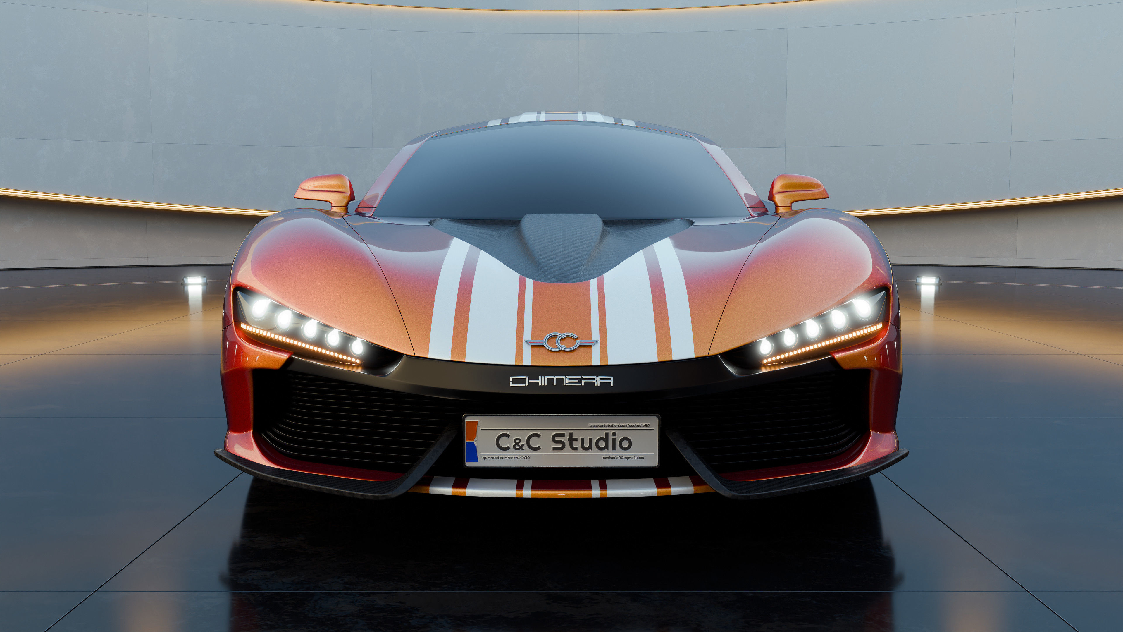 CC Chimera Supercar 3D model_15