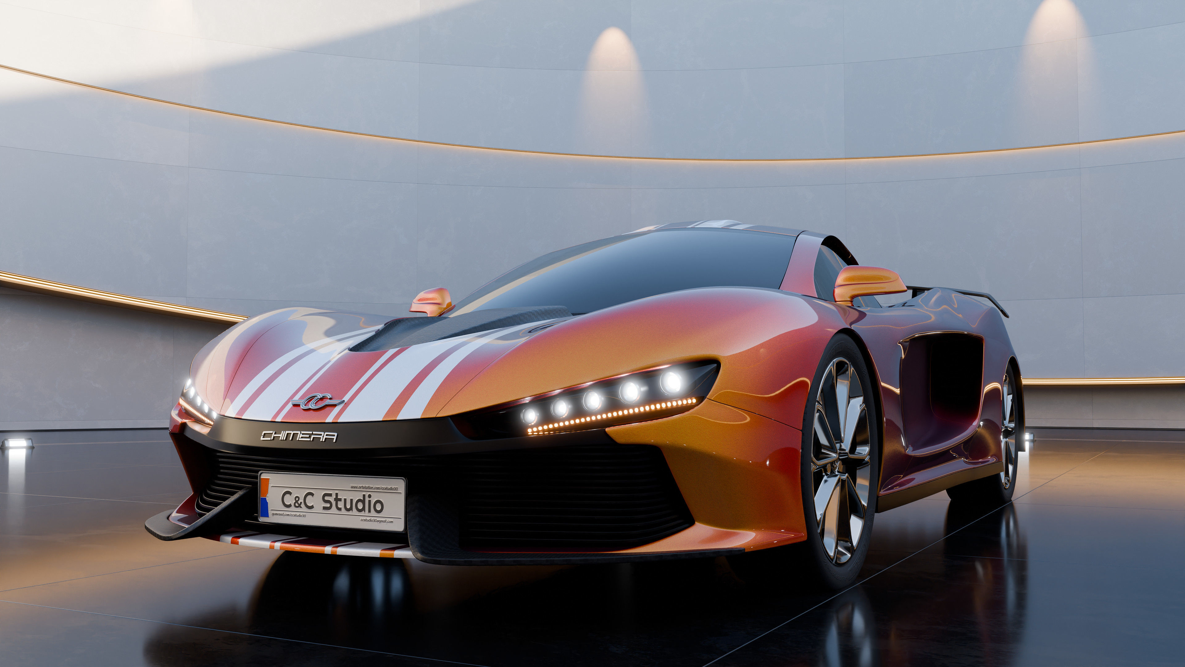 CC Chimera Supercar 3D model_10