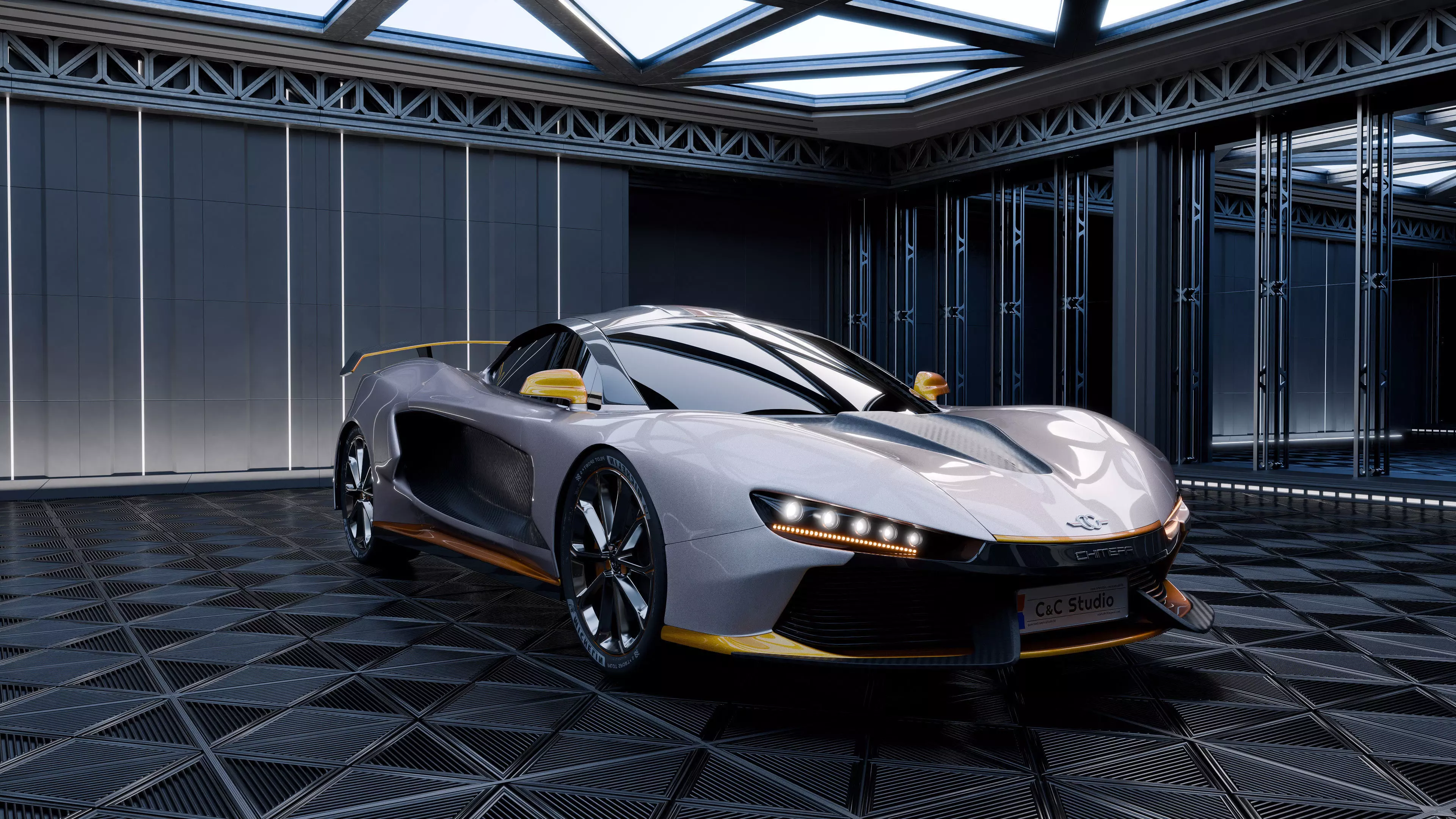 CC Chimera Supercar 3D model_2