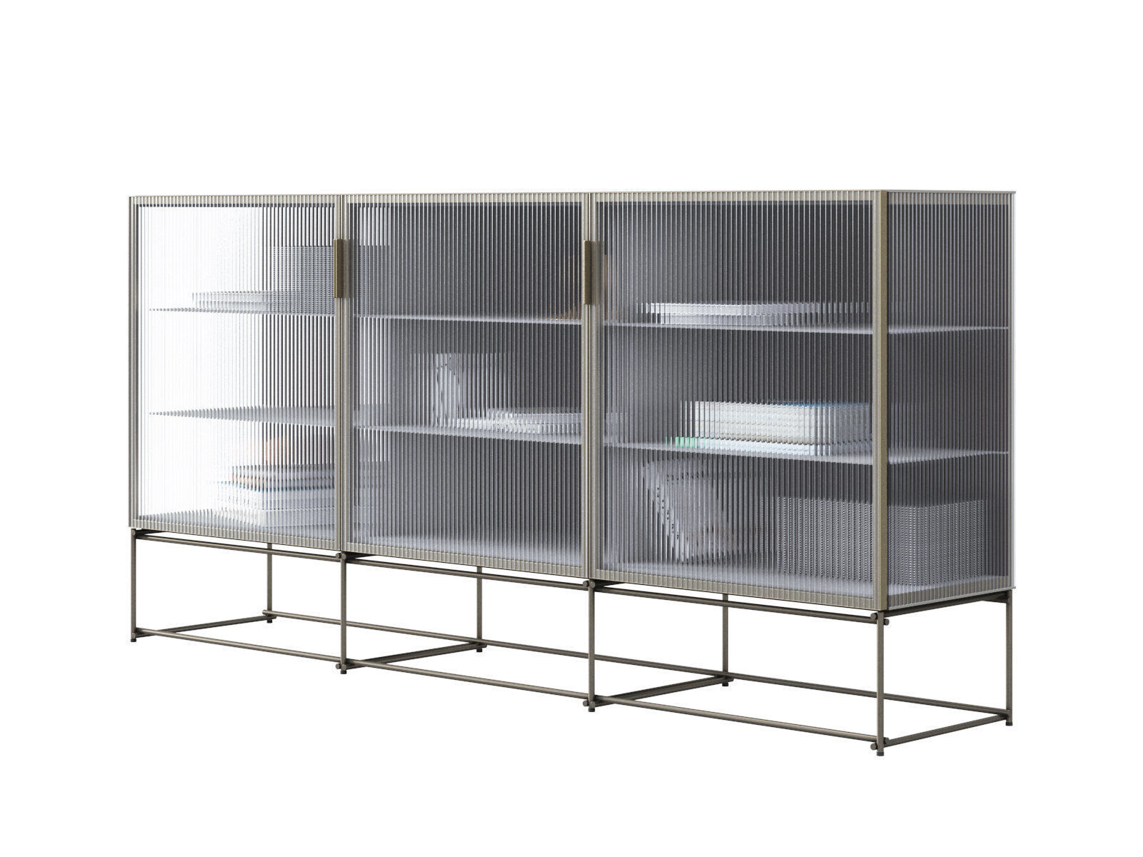 Canaletto 3 door Sideboard K6 3D model_1