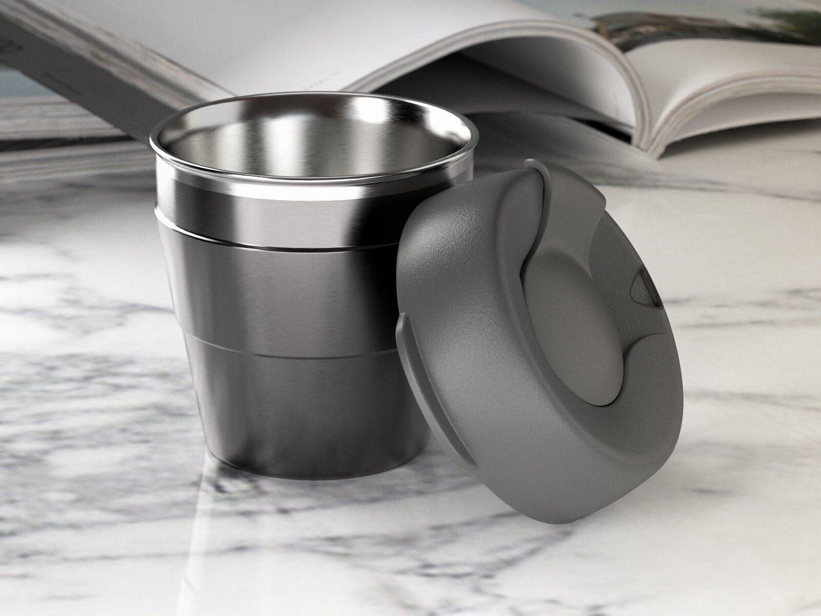 Thermal Coffee Cups 3D model_1