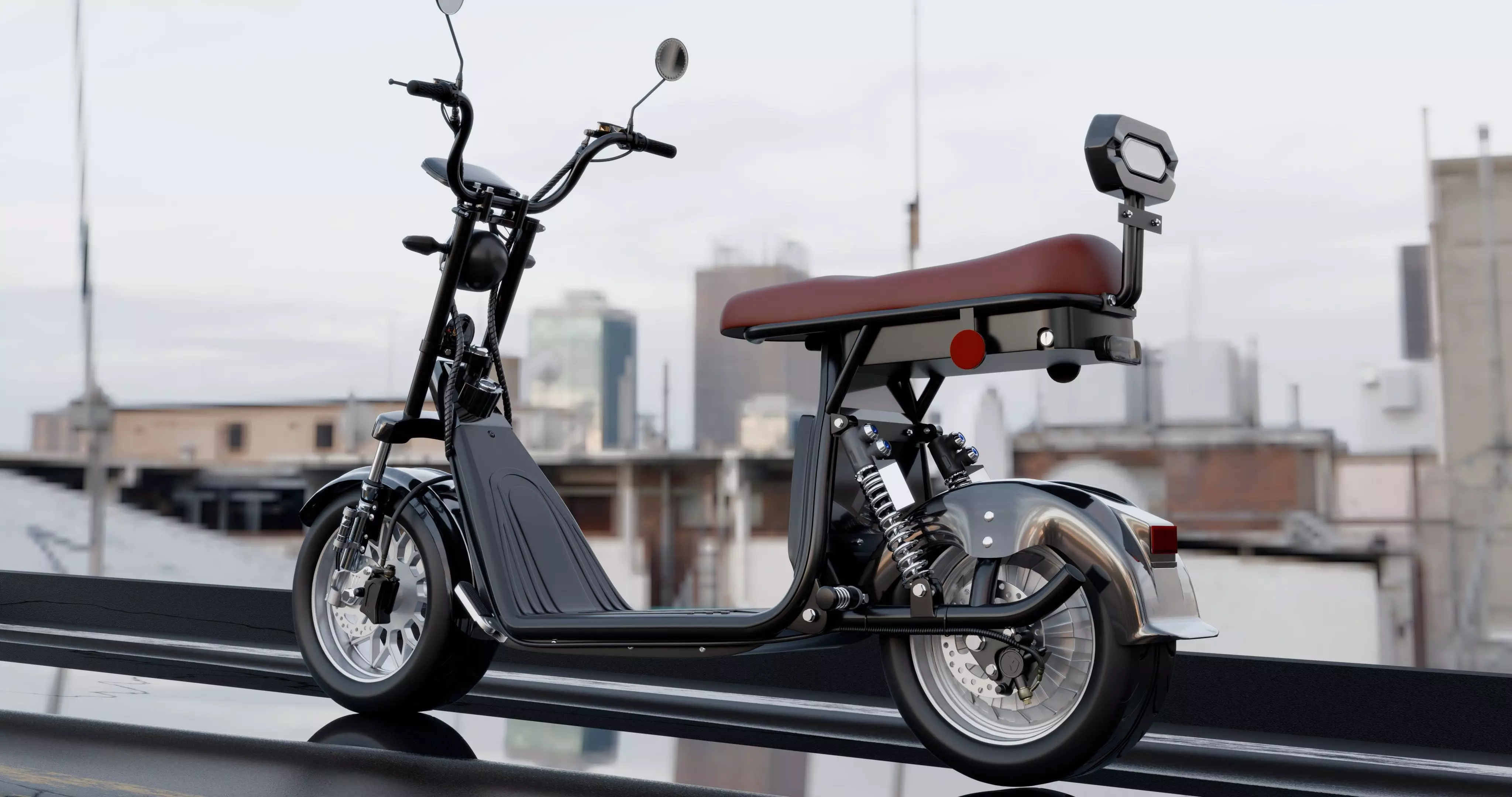 X11 Motor Electric Scooter 3D model